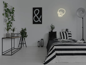 Skull Wall Mounted LED Neon Sign