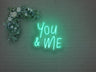 You & Me LED Neon Sign