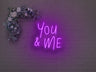 You & Me LED Neon Sign