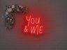 You & Me LED Neon Sign