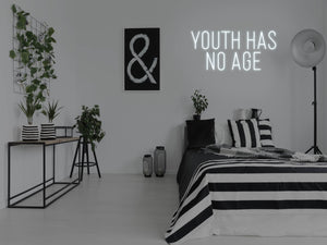 Youth Has No Age LED Neon Sign